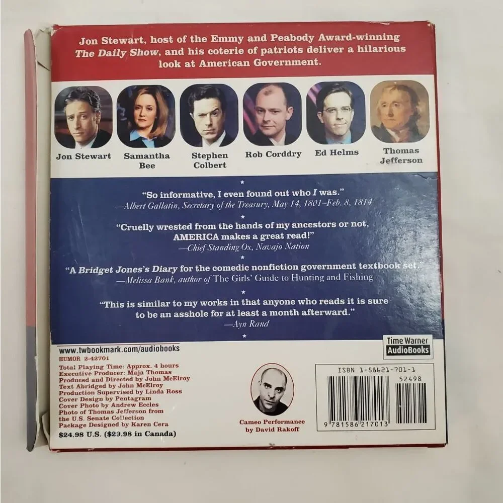 The Daily Show with Jon Stewart Presents America (The Audiobook): A Citizen's Gu